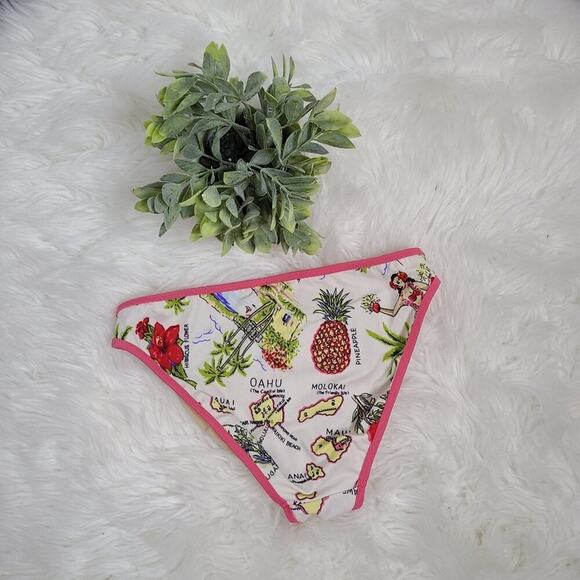 J. Crew Size Medium Tropical Print Bikini Bottoms - Picture 6 of 10
